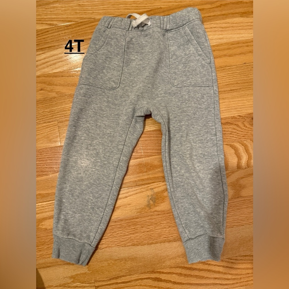 Gray Kids Jogger Pants